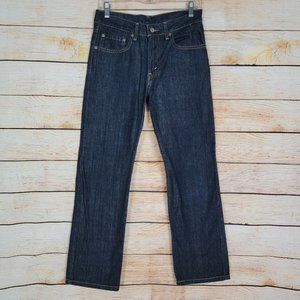 Levis 514 Jeans‎ Boys Size 16 Regular 28 x 28 Dark Blue Denim 5 Pocket Straight